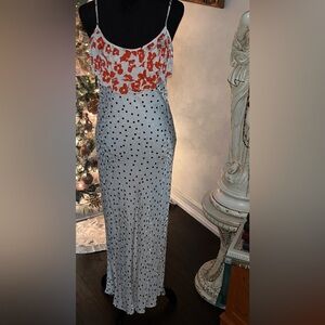 🌸 RIXO x Target Mixed Print Maxi Slip Dress – Size M  Limited